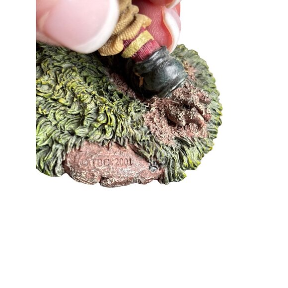 2001 Boyds Bear Bearstone TD Gridiron Touchdown Football Figurine - Picture 5 of 8